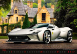 Nástěnný kalendář 2027 Helma Cars