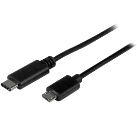 StarTech kabel USB-C na MicroUSB černá / 480 Mbps / Thunderbolt 3 / 0.5m (USB2CUB50CM)