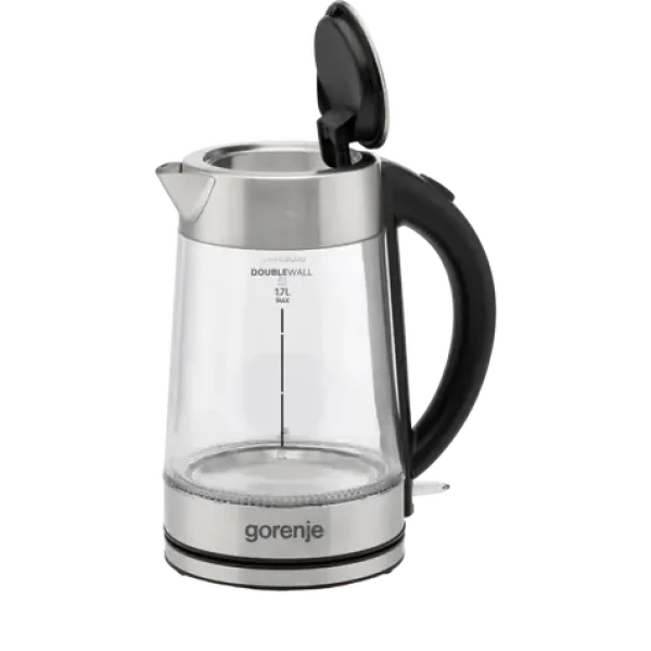 Gorenje K17GDWII nerezová / Rychlovarná konvice / 2200 W / 1.7 l (K17GDWII)