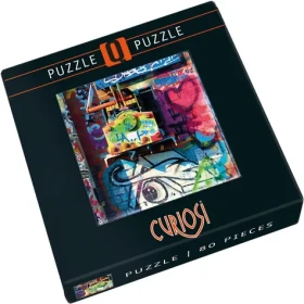 CURIOSI Čtvercové puzzle Q Amsterdam: Vzor I