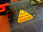 PLA filament 1,75 mm jasně oranžový Devil Design 1 kg