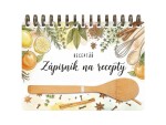 Kniha na recepty s vařečkou 3, 220x158mm, 80 listů,