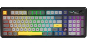 Ajazz AK980 V2 / Herní klávesnice / mechanická / Gift Switch V2 / USB-C / Bluetooth / 2.4 GHz / RGB (AK980-V2-G-BGY)