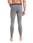 Pánské spodky ICEBREAKER Mens 200 Oasis Leggings w Fly, Gritstone Heather velikost: XXL