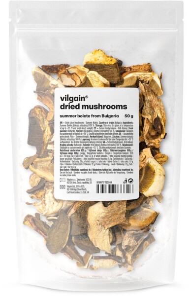 Vilgain Sušené houby – Hřib dubový 50 g