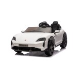 Mamido Elektrické autíčko Porsche Taycan Turbo S bílé