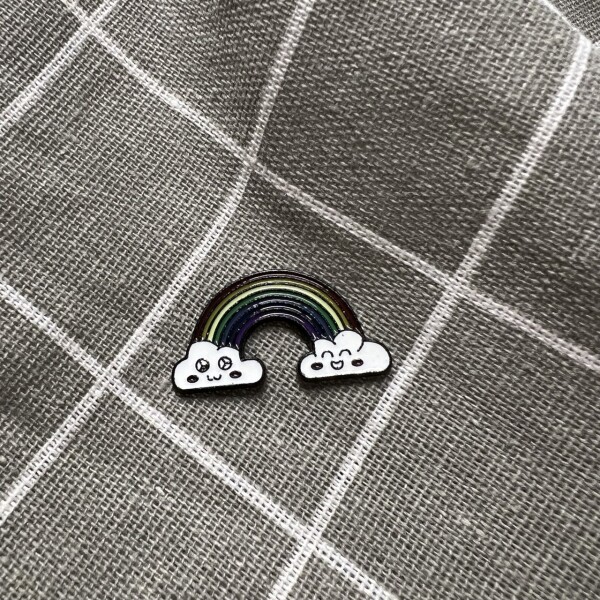 Pinarna.cz Duha vycházející z mráčku s různými obličeji