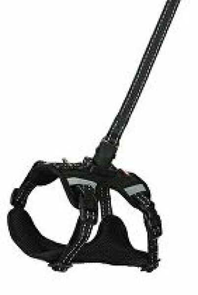 Postroj pes s vodítkem 2m CLIP&GO černá XL Zolux