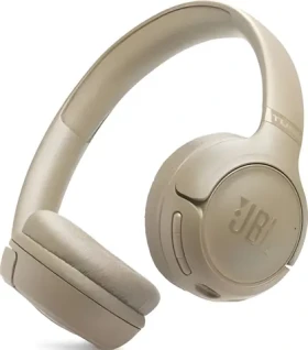 JBL Tune 530BT béžová / Bezdrátová sluchátka / mikrofon / Bluetooth 6.0 / výdrž 76 h (57983130259)