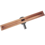 REA - Odtokový žlab Neox Slim pro Brushed Copper 100 REA-G4809