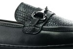 Be Lenka Divella Black/Gunmetal mokasíny