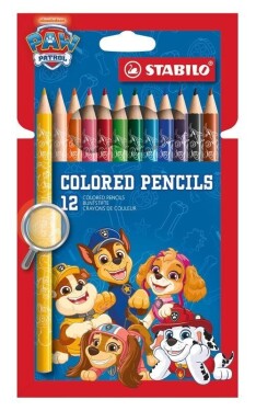 Pastelka - STABILO PAW Patrol - 12 ks sada - s potisky PAW Patrol
