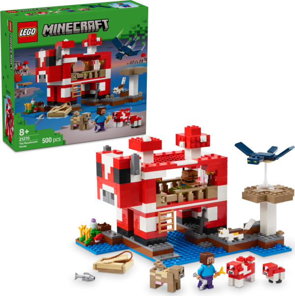 LEGO® Minecraft® 21270 Krávomůrčí domek - LEGO® Minecraft™