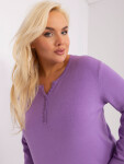 Dámský svetr 3897.06P fialový - FPrice XL/XXL