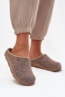 Domácí Obuv Dámské Pantofle Inblu ED000031 Béžové 36