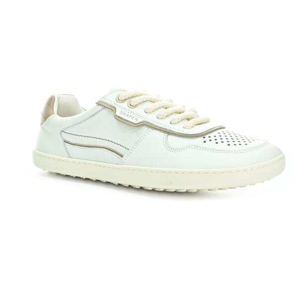 Shapen Flowin White Beige