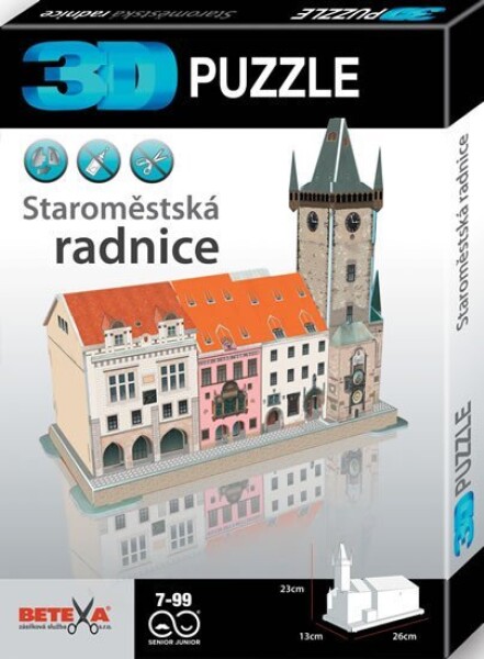 Staroměstská radnice - 3D puzzle