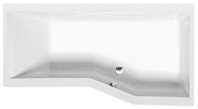POLYSAN - VERSYS R asymetrická vana 160x84x70x47cm, bílá 15611