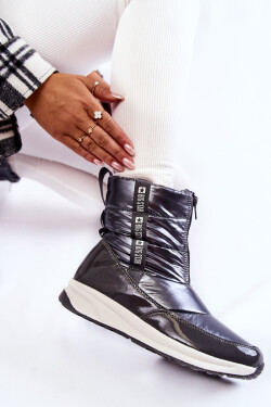 Dámské sněhule Big Star KK274391 Tmavě šedé 37