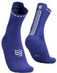 Běžecké kompresní ponožky Compressport Pro Racing Socks v4.0 Trail - Dazz Blue/Blues Velikost: EU 35-38