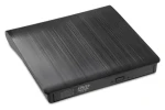 IBox IED02 černá / Externí DVD-ROM mechanika / USB 3.2 Gen 1 / DVD 8x, CD 24x (IED02)