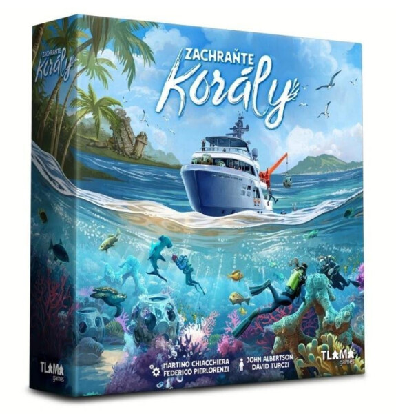 Zachraňte korály - desková hra - Martino Chiacchiera