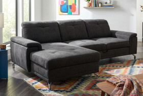 Sedací souprava Hespe - látka Aragon Provedení: Pravá varianta, látka: Aragon 74