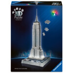 Puzzle 3D Iconics: Empire State Building Noční edice