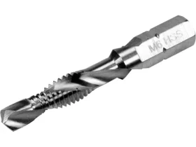 YATO Vrták se závitníkem M6 HEX / Vrták se závitníkem / M6 / HEX stopka