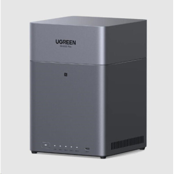 UGREEN NASync DH4300plus (2x4C/RockchipA76+A55/2,0GHz/8GBRAM/4xSATA/1x2,5GbE/2xUSB3.2/1xUSB-C/HDMI) EDF_1146498