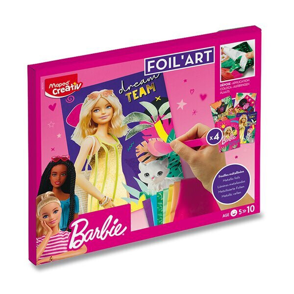Sada Maped Barbie Foil´Art