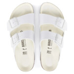 Birkenstock dámské/pánské boty Birkenstock Arizona Birko-Flor Regular wide feet for summer white (1019061) 42