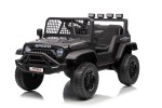 Mamido Elektrické autíčko Speed Offroad černé | 4x45W | EVA kola | 12V 7Ah | EKO kůže