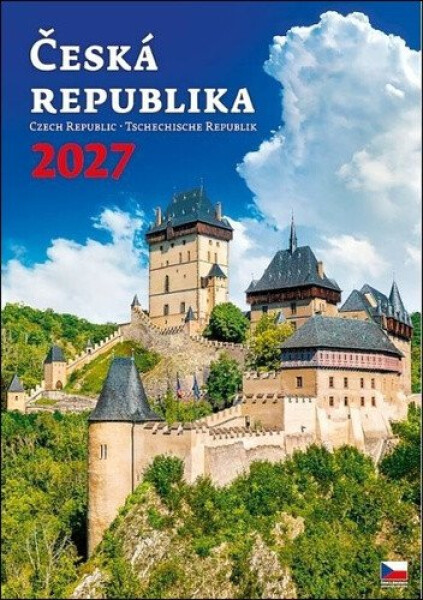 Kalendář nástěnný 2027 - Česká republika/Czech Republic/Tschechische Republik