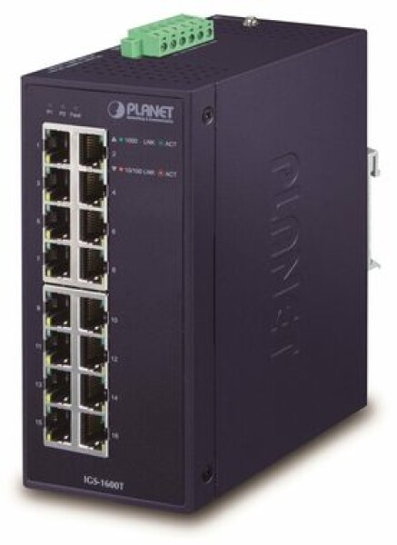 PLANET IGS-1600T / Průmyslový Switch / 16x GLAN (IGS-1600T)