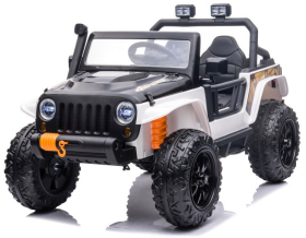 Mamido Elektrické autíčko Jeep 4Speed 4x45W bílé