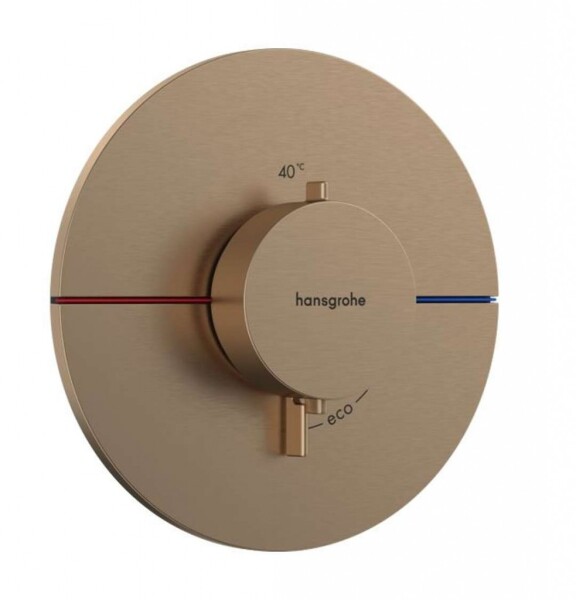 HANSGROHE - ShowerSelect Comfort Termostatická baterie pod omítku, kartáčovaný bronz 15559140
