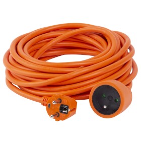 STREND PRO 213270 Prodlužovací kabel, 30m, 1 zás., 3x1,5mm, oranžový