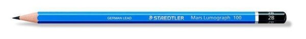 Staedtler Mars Lumograph 100 2B šestihranná grafitová tužka
