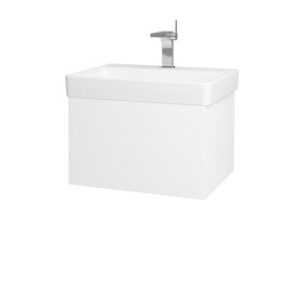 Dřevojas - Koupelnová skříňka VARIANTE SZZ 60 pro umyvadlo Laufen Pro S - N01 Bílá lesk / M01 Bílá mat 194543