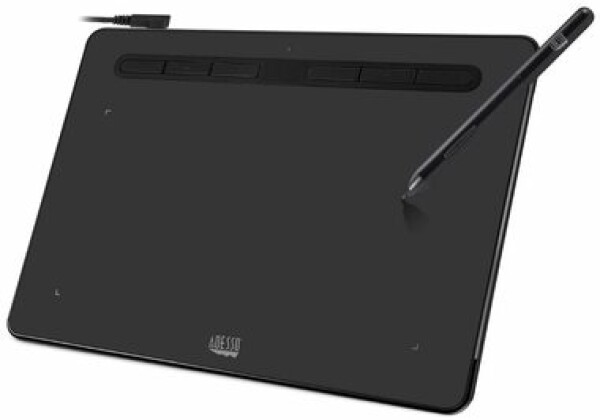 Adesso Cybertablet K8 černá / grafický tablet / 203 x 117 mm / 5080 LPI / 8192 urovní tlaku / 6 program.tlačítek (CYBERTABLET K8)