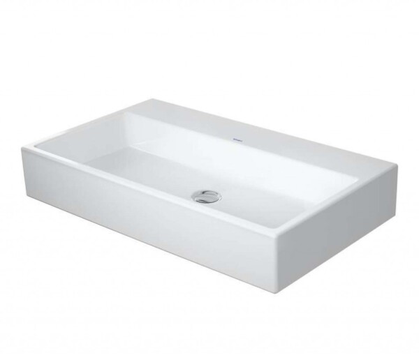 DURAVIT - Vero Air Umyvadlo 80x47 cm, bez přepadu, bez otvoru pro baterii, bílá 2350800079