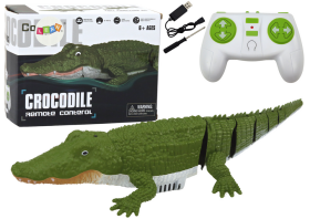 Mamido RC Krokodýl Plovoucí na Vodu s Dálkovým Ovladačem
