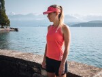Běžecké tílko Compressport PERFORMANCE SINGLE - korálové Velikost textilu: M