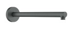 HANSGROHE - Sprchové rameno, 39 cm, kartáčovaný černý chrom 24357340