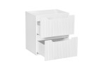COMAD - Skříňka pod umyvadlo 50cm 2 zásuvky NOVA WHITE 5907611665220