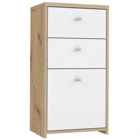 Komoda BEST CHEST dub artisan/bílá 1D2S SQNK211-C804