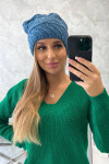 Dámská čepice Dagmara K332 dark denim UNI