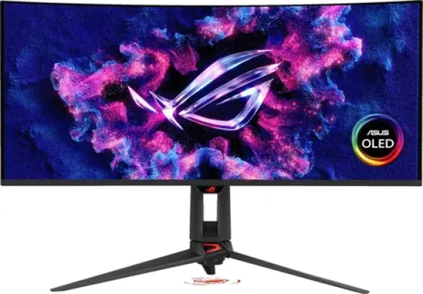 34" ASUS ROG Swift OLED PG34WCDN černá / Monitor / QD-OLED / 3440 x 1440 / 21:9 / 360 Hz / 0,03 ms (90LM0CU0-B01971)