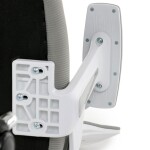 Kancelářská židle, houpací mechanismus, šedá, KA-K2031 GREY